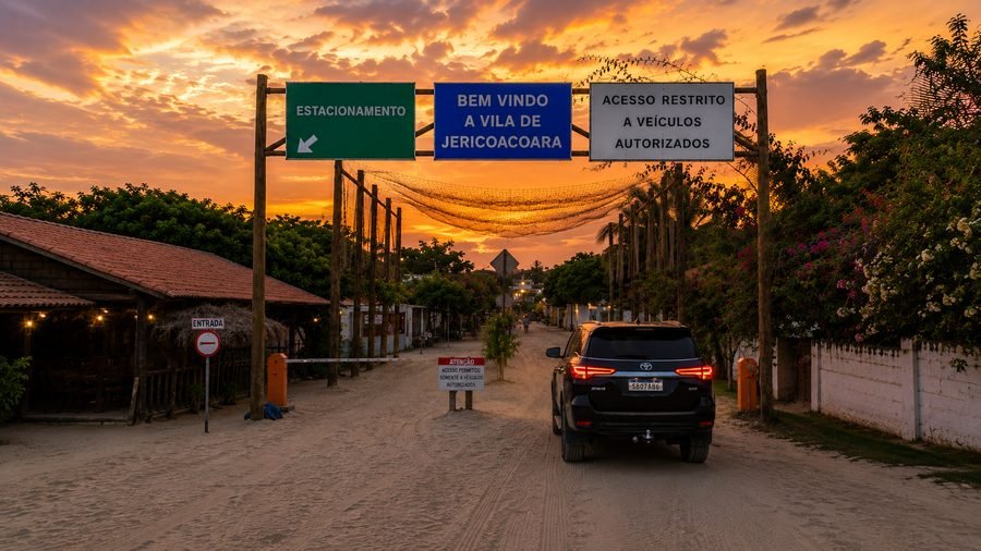 Transfer 4x4 — Fortaleza para Jericoacoara via asfalto